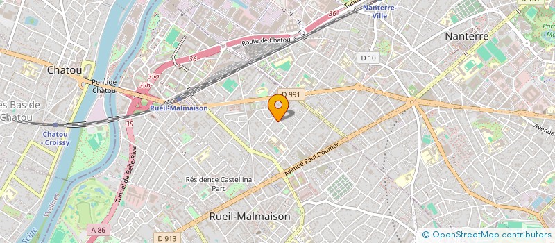 localisation de l'entreprise AOCPA CHOISIR LA VIE à RUEIL-MALMAISON