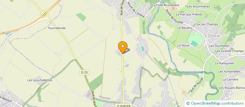 localisation de l'entreprise AODS  PISSOTTE