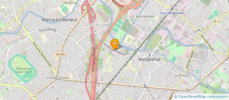 localisation de l'entreprise AODYO  WASQUEHAL