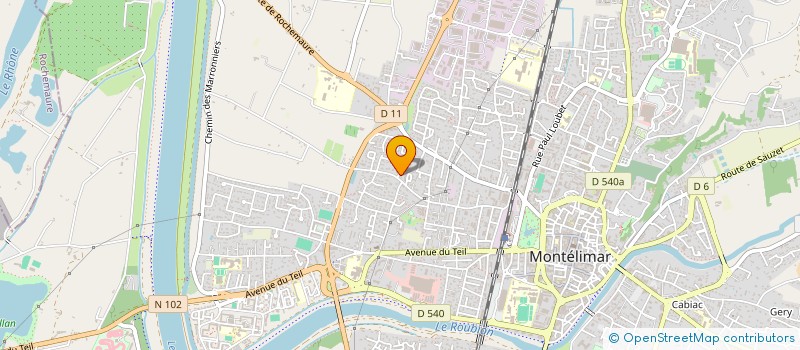 localisation de l'entreprise AOG  LA BEGUDE-DE-MAZENC