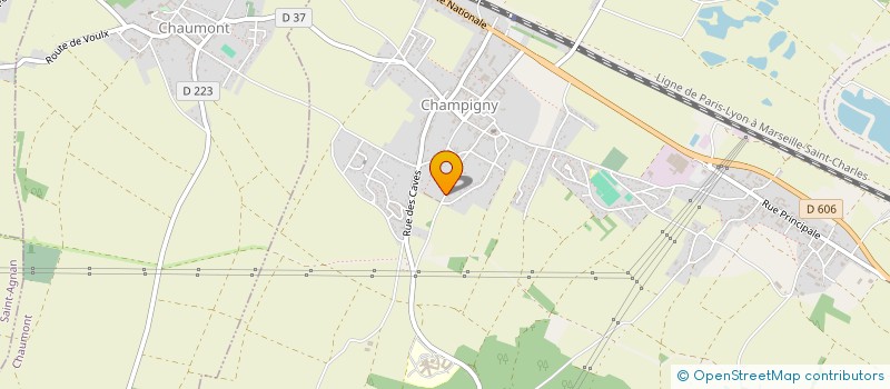 localisation de l'entreprise AOGIRITRAP à CHAMPIGNY