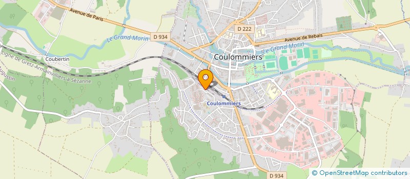 localisation de l'entreprise AOKARE  COULOMMIERS