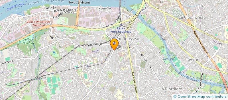 localisation de l'entreprise AOKI à REZE