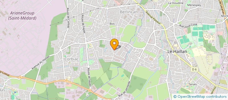 localisation de l'entreprise AOL 33  SAINT-MEDARD-EN-JALLES