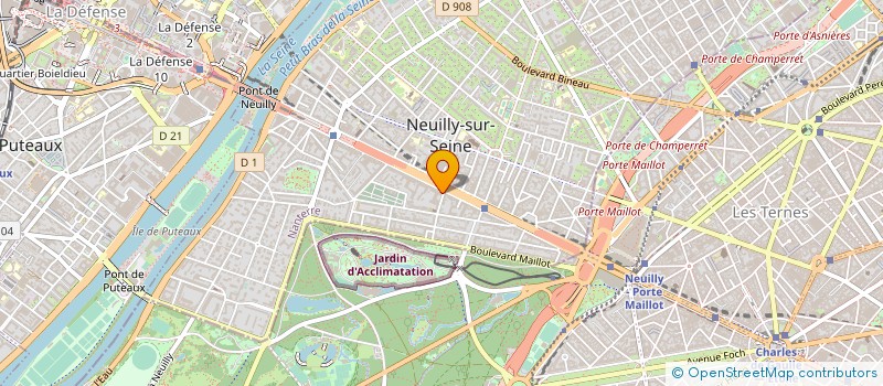localisation de l'entreprise AOL TELECOM à NEUILLY-SUR-SEINE