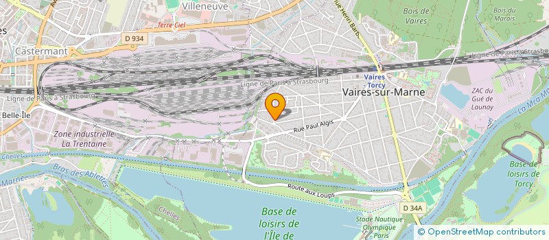 localisation de l'entreprise AOLED à VAIRES-SUR-MARNE