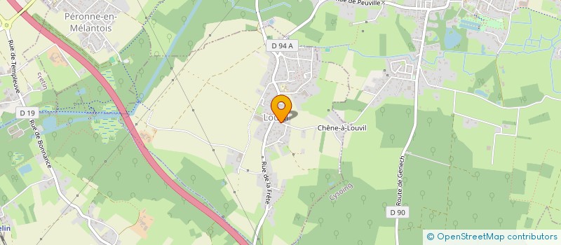 localisation de l'entreprise AOLI  LOUVIL