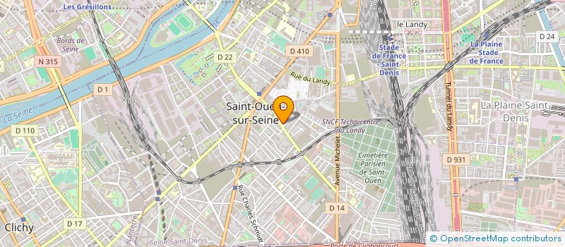 localisation de l'entreprise AOLOUZE PHONE à SAINT-OUEN-SUR-SEINE