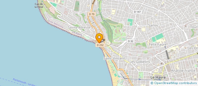 localisation de l'entreprise AOM DIAG à LE HAVRE