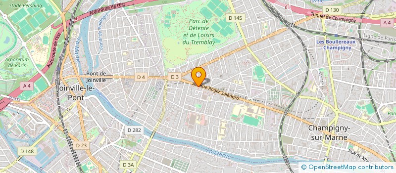 localisation de l'entreprise AOM INVESTISSEMENT à CHAMPIGNY-SUR-MARNE