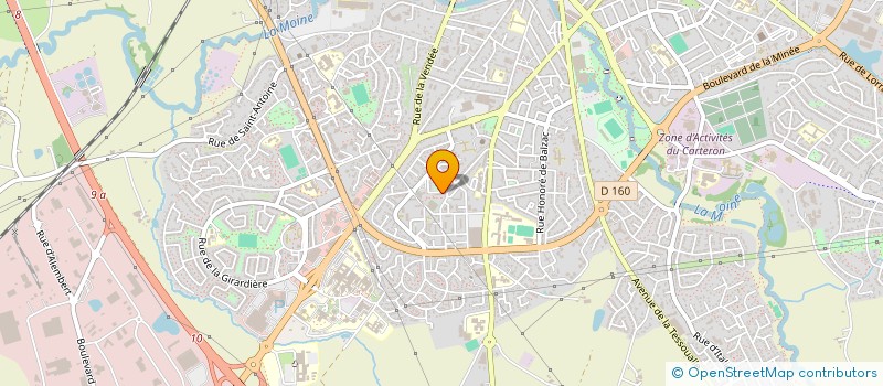 localisation de l'entreprise AOM RENOVATION à CHOLET