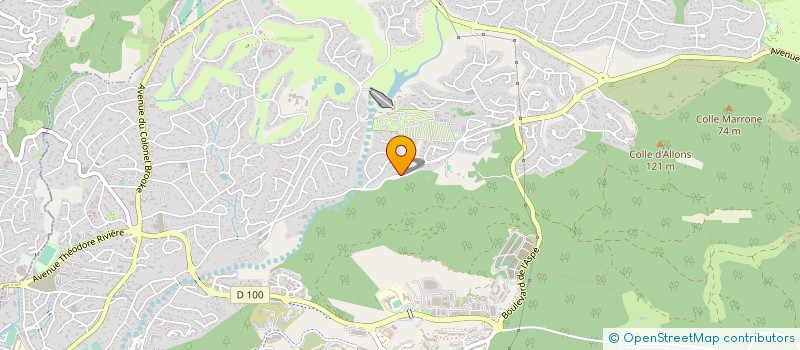 localisation de l'entreprise AOM YACHTING  SAINT-RAPHAEL