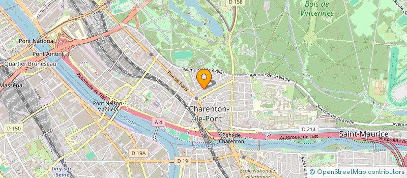 localisation de l'entreprise AON-MAROUF  CHARENTON-LE-PONT