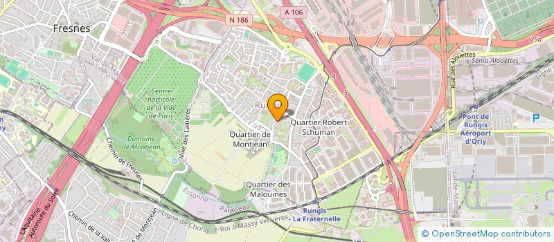localisation de l'entreprise AOPM LOUVROIL à RUNGIS