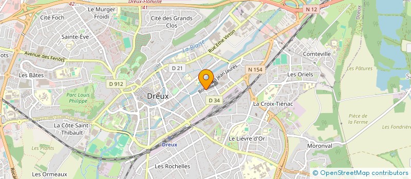 localisation de l'entreprise AOR SOLUTIONS à DREUX