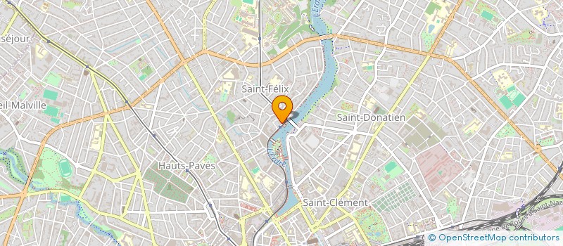 localisation de l'entreprise AORA  NANTES