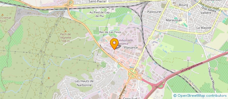 localisation de l'entreprise AORAKI  NARBONNE