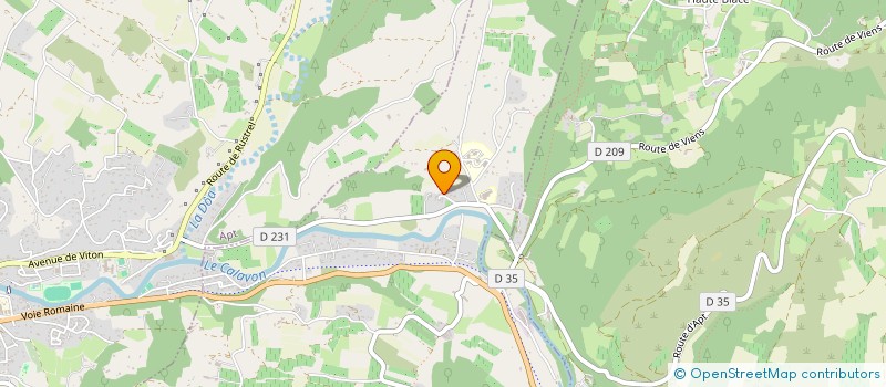 localisation de l'entreprise AOREVA  SAIGNON