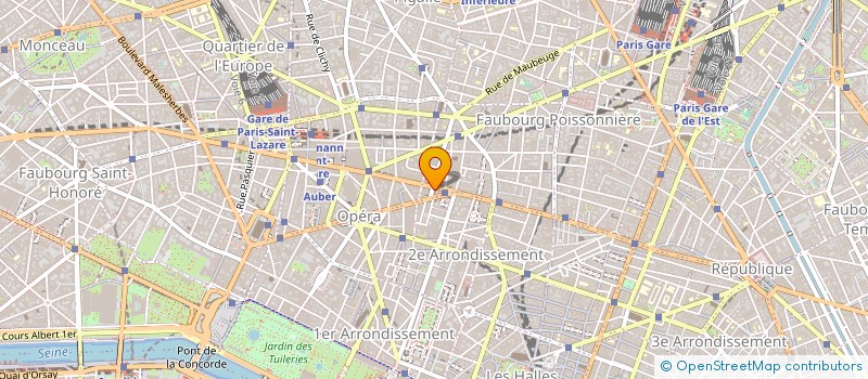 localisation de l'entreprise AORUN BAIL à PARIS