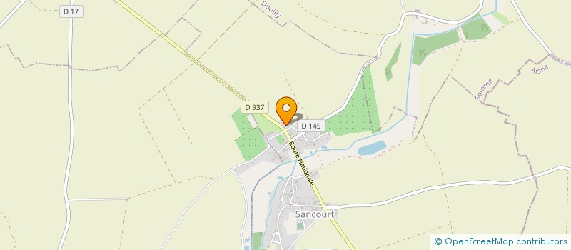 localisation de l'entreprise AOS IMMOBILIER  SANCOURT