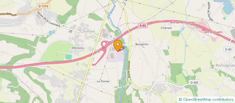 localisation de l'entreprise AOSTE PASSION RETRO A.P.R.  AOSTE