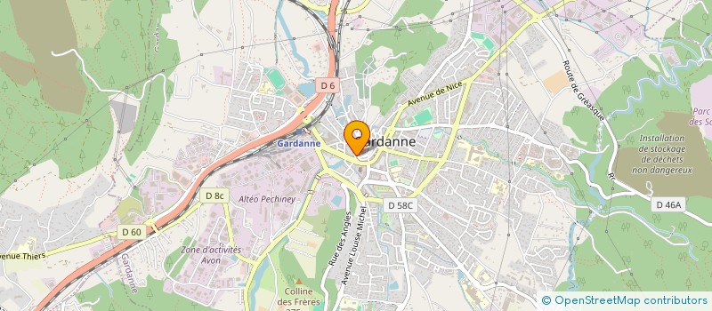localisation de l'entreprise AOSTRA à GARDANNE