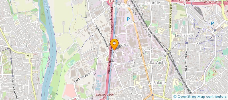 localisation de l'entreprise AOT à TOULOUSE