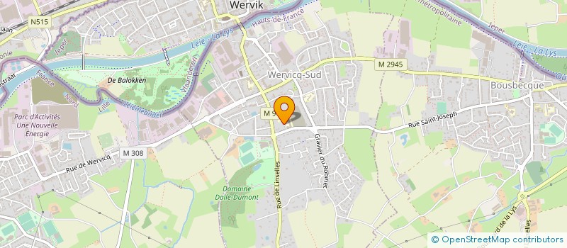 localisation de l'entreprise AOT MANAGEMENT  WERVICQ-SUD