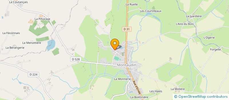 localisation de l'entreprise AOTEA  MONTAUDIN