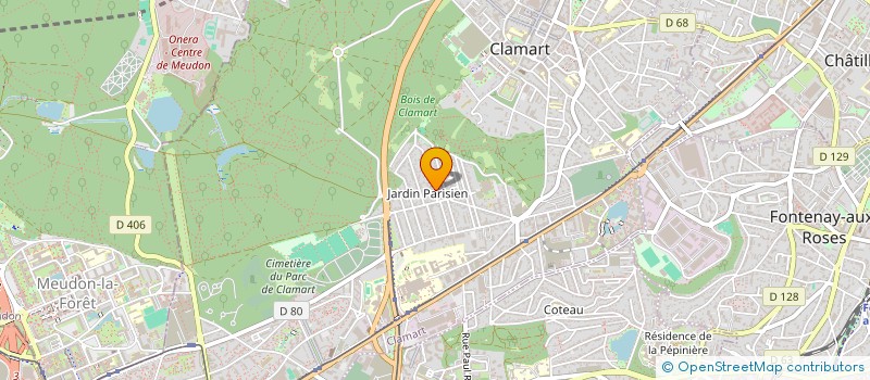 localisation de l'entreprise AOTEAROA  CLAMART