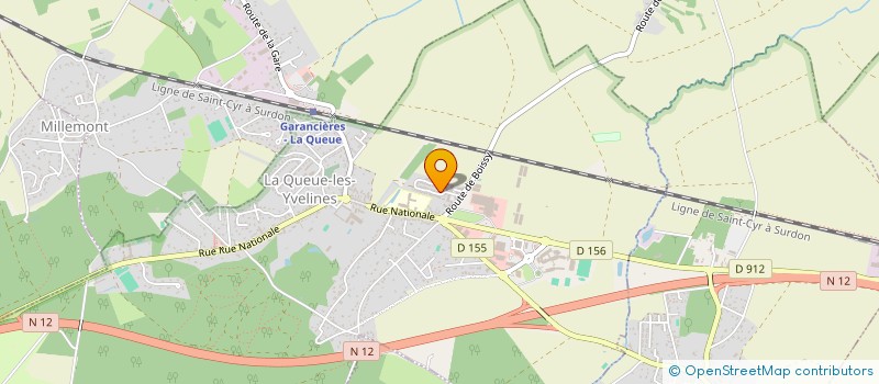 localisation de l'entreprise AOTI SHOP à LA QUEUE-LES-YVELINES