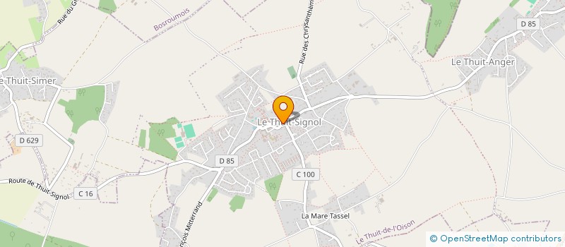 localisation de l'entreprise AOTS TENNIS DE TABLE  LE THUIT DE L'OISON