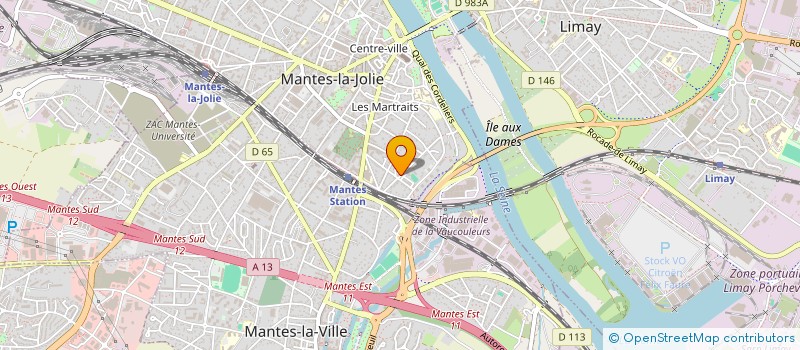 localisation de l'entreprise AOU MAILHOUNS  MANTES-LA-JOLIE