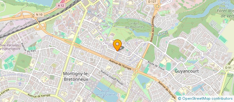 localisation de l'entreprise AOUAAL  GUYANCOURT