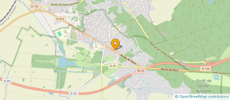 localisation de l'entreprise AOUAAL IMMOBILIER  JOUARS-PONTCHARTRAIN