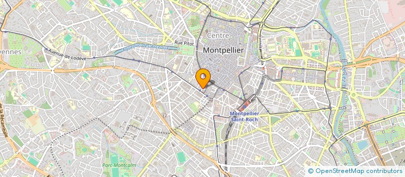 localisation de l'entreprise AOUAD à MONTPELLIER