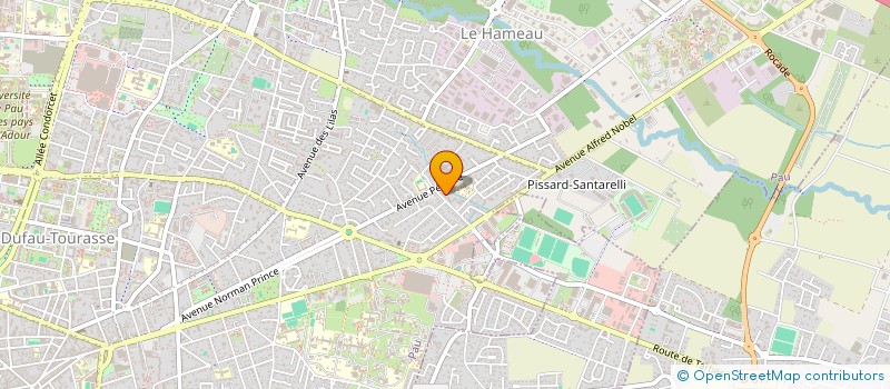 localisation de l'entreprise AOUAD IMMOBILIER à PAU