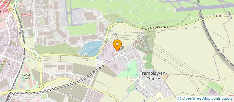 localisation de l'entreprise AOUAM SERVICES à TREMBLAY-EN-FRANCE