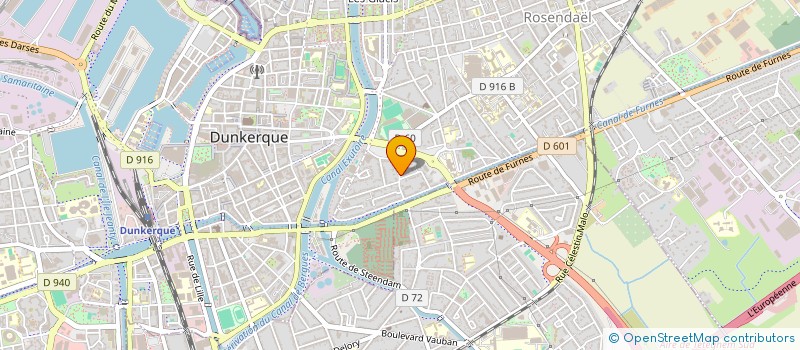 localisation de l'entreprise AOUDA à DUNKERQUE