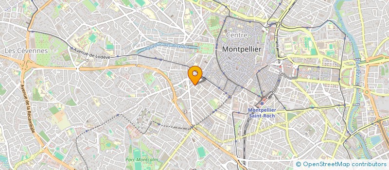 localisation de l'entreprise AOUFOUS à MONTPELLIER
