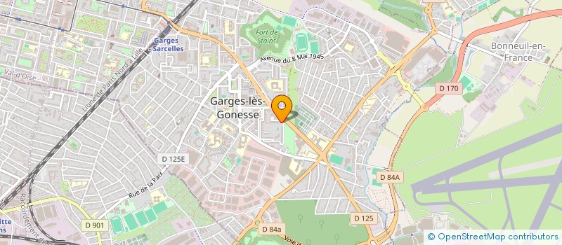 localisation de l'entreprise AOUI PRESTIGE  GARGES-LES-GONESSE