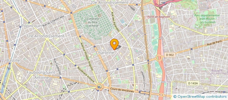 localisation de l'entreprise AOUINA R ET AKNOUCHE S HOTEL  PARIS