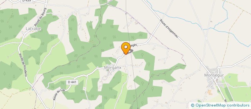 localisation de l'entreprise AOUMEDE  MORGANX