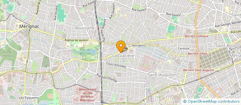 localisation de l'entreprise AOUN  MERIGNAC