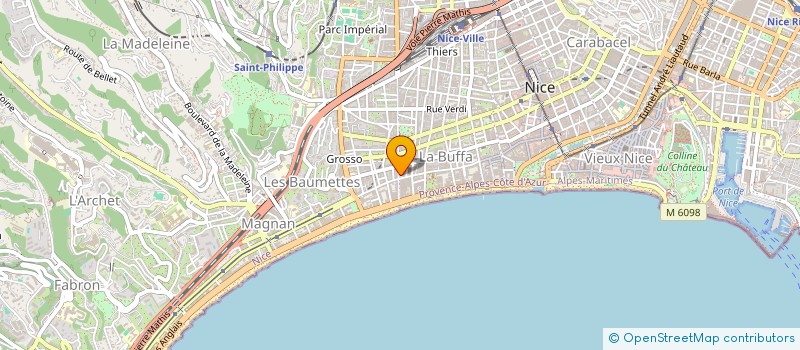 localisation de l'entreprise AOUN TRILOGY  NICE