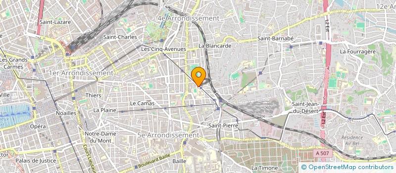 localisation de l'entreprise AOUNALLAH à MARSEILLE 4EME