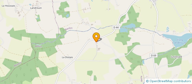 localisation de l'entreprise AOUREGAN  BOVEL