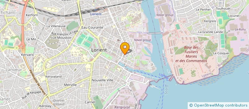 localisation de l'entreprise AOURENN  LORIENT