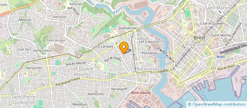 localisation de l'entreprise AOUT SIDE à BREST