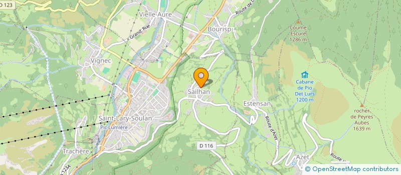 localisation de l'entreprise AOUTAT  SAILHAN